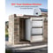 Outdoor Kitchen Drawers 15W X 254H Stainless Steel BBQ Island Storage With Flush Mount Design 6