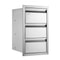Outdoor Kitchen Drawers 15W X 254H Stainless Steel BBQ Island Storage With Flush Mount Design 8