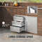 Outdoor Kitchen Drawer Combo 383W Stainless Steel Triple Drawers With Side Access Door For BBQ Isla 3