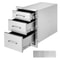 Outdoor Kitchen Drawers HeavyDuty Stainless Steel Triple Storage With Handle 1