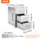Outdoor Kitchen BBQ Island Drawers Stainless Steel Double Access Storage With Builtin Paper Towel H 7