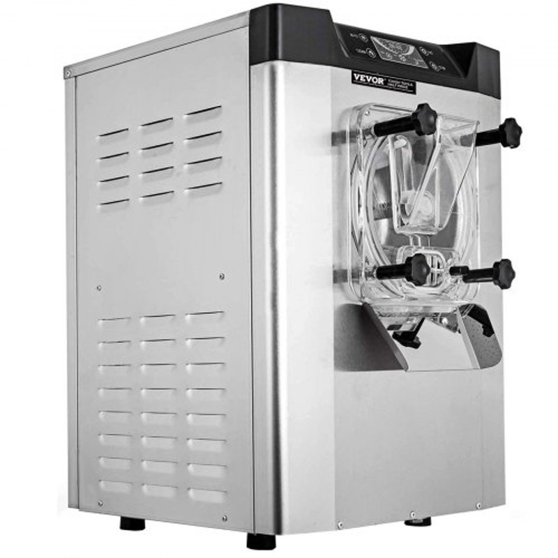 1400W Hard Serve Ice Cream Machine 53 GPH Output Auto Timer LED Display  Ideal For Restaurants Cafe 9
