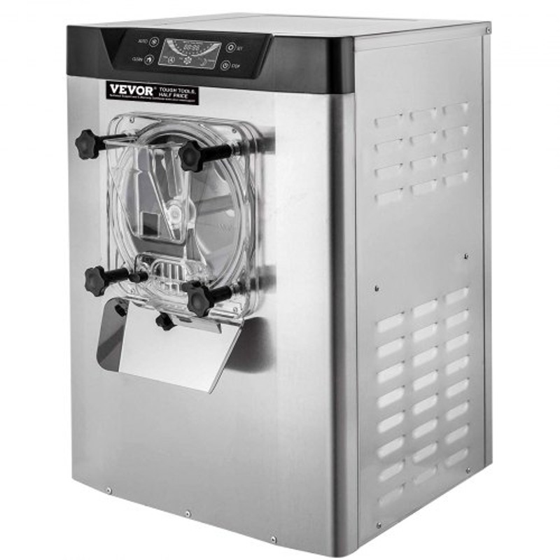 1400W Hard Serve Ice Cream Machine 53 GPH Output Auto Timer LED Display  Ideal For Restaurants Cafe 8