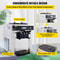 6L Dual-Hopper Soft Serve Maker, 2200W Commercial Ice Cream Machine with Auto Clean, LED Display