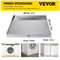 304 Stainless Steel Washing Machine Pan 25 HighEdge Leak Protection Heavy Duty Drip Tray For Washer 7