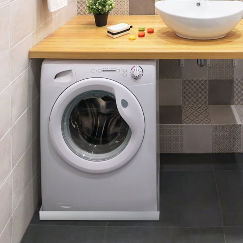 304 Stainless Steel Washing Machine Pan 25 HighEdge Leak Protection Heavy Duty Drip Tray For Washer 0