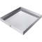 Heavy Duty Washer Drip Pan Gauge Galvanized Steel Washing Machine Tray With Drain Hole Adapter 0