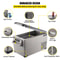 Portable Refrigerator Dual Zone Car Fridge Freezer with App Control, DC/AC Powered for Camping, Travel, Fishing & Home