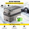 Refrigerator Portable Car Fridge Freezer with Fast Cooling, App Control, DC & AC for Travel, Camping, Home