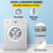 Washing Machine Pan Stainless Steel Heavy Duty Drip Tray With Drain Hole  Hose Adapter For Washer D 5