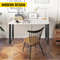 Heavy Duty Steel Table Legs, Black Square Industrial Metal Dining Legs for Desk, Coffee Table, and Furniture DIY