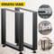 Heavy Duty Steel Table Legs, Black Square Industrial Metal Dining Legs for Desk, Coffee Table, and Furniture DIY