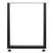Heavy Duty Steel Table Legs, Black Square Industrial Metal Dining Legs for Desk, Coffee Table, and Furniture DIY