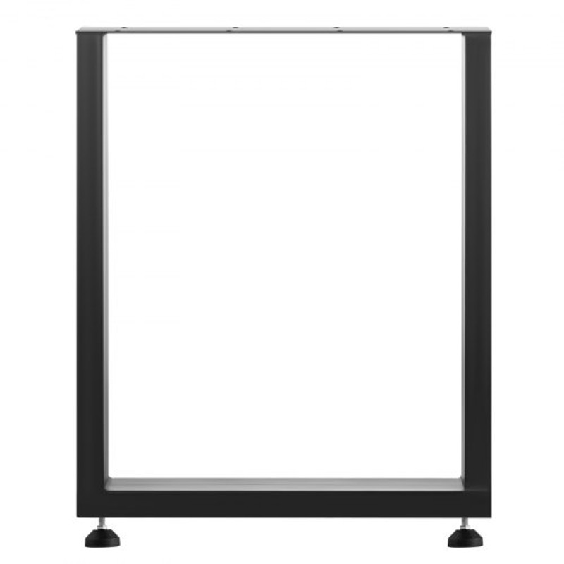 Heavy Duty Steel Table Legs, Black Square Industrial Metal Dining Legs for Desk, Coffee Table, and Furniture DIY