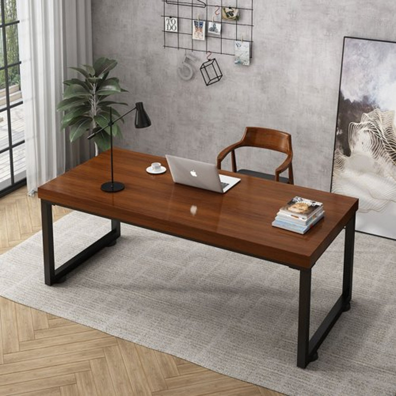 Black Metal Table Legs Set, Heavy-Duty Steel Table Legs for Dining Tables, Office Desks, Computer Desks & Benches