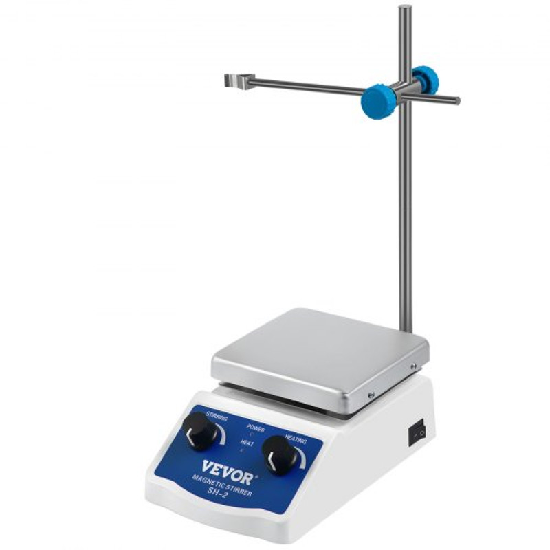 Laboratory Magnetic Stirrer Hot Plate 180W Heating 380C Max Temp 02000 RPM Adjustable 1000ml Capaci 9