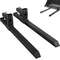 Heavy Duty Tractor Bucket Forks Clamp On Skid Steer Loader Fork Attachment For Moving Hay Logs  Sup 0