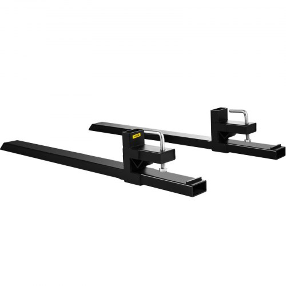 Heavy Duty Tractor Bucket Forks Clamp On Skid Steer Loader Fork Attachment For Moving Hay Logs  Sup 9