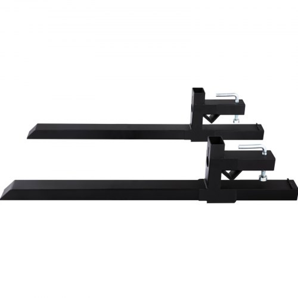 Heavy Duty Tractor Bucket Forks Clamp On Skid Steer Loader Fork Attachment For Moving Hay Logs  Sup 10
