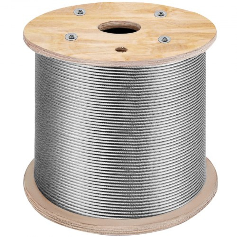 Wire Rope Marine Grade Stainless Steel Cable Railing Braided Aircraft Cable For Deck Balusters Porc 0