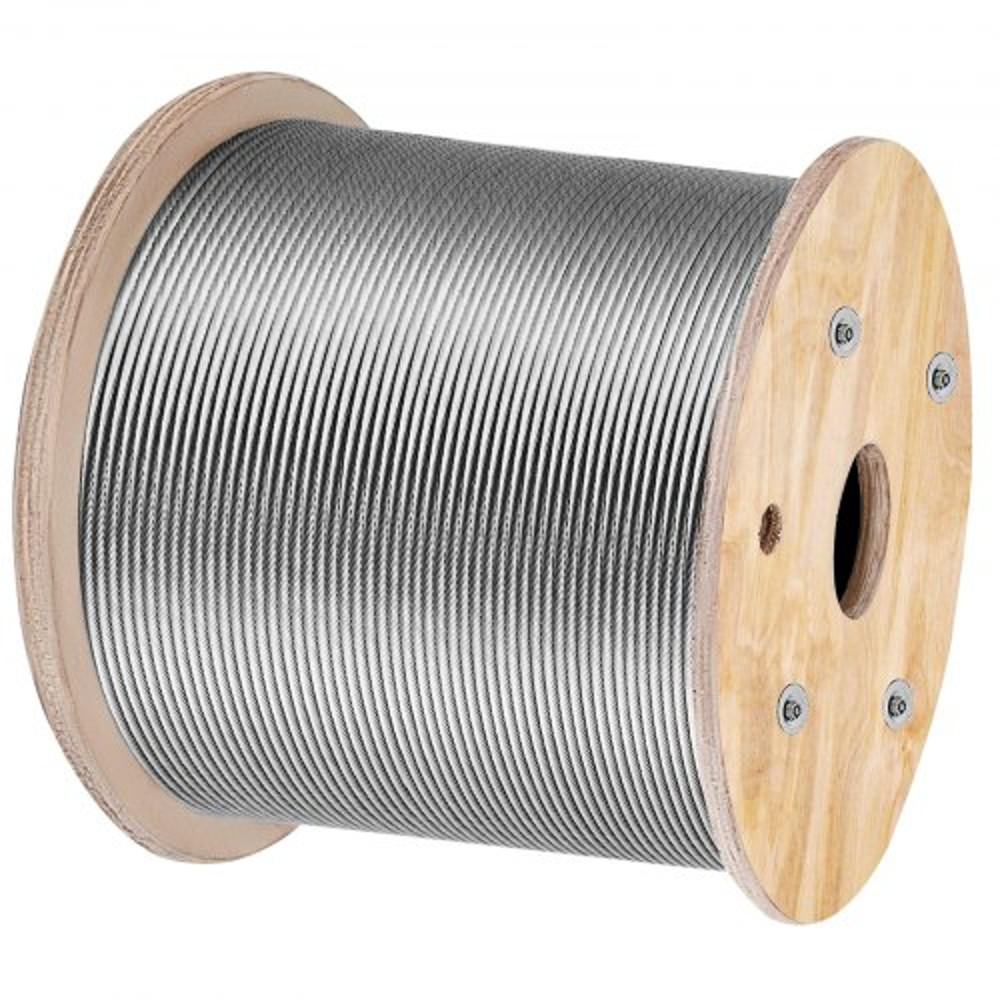 Wire Rope Marine Grade Stainless Steel Cable Railing Braided Aircraft Cable For Deck Balusters Porc 8