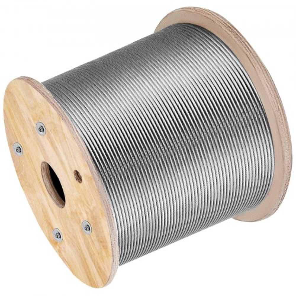 Wire Rope Marine Grade Stainless Steel Cable Railing Braided Aircraft Cable For Deck Balusters Porc 10