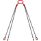 Alloy Steel Chain Sling With Legs Engine Lift Chain Hoist Lifts 3 Ton Heavy Duty Rigging For Constr 8