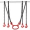 Alloy Steel Chain Sling With Legs Engine Lift Chain Hoist Lifts 3 Ton Heavy Duty Rigging For Constr 9