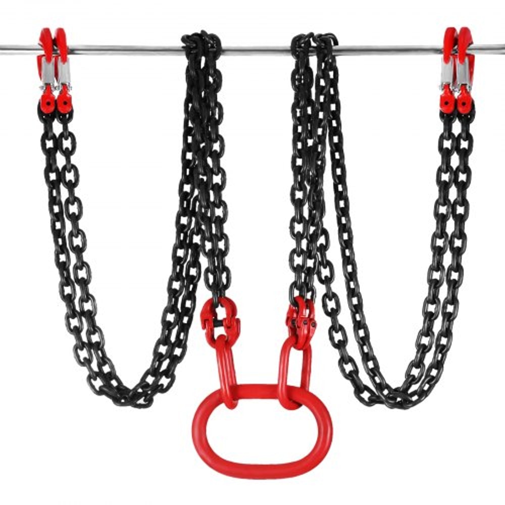 Alloy Steel Chain Sling With Legs Engine Lift Chain Hoist Lifts 3 Ton Heavy Duty Rigging For Constr 10