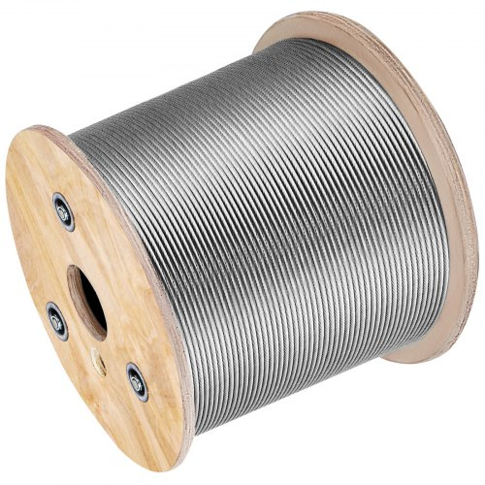 Stainless Steel Cable Reel Aircraft Grade Wire Rope For Winch Cable Replacement Deck Railing  Outdo 10