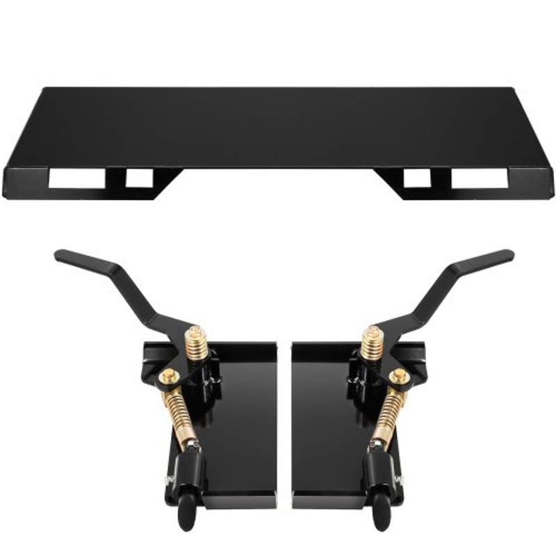 Skid Steer Attachment Quick Attach Plate HeavyDuty Skidsteer Mount Adapter For Buckets Plows Forks 8