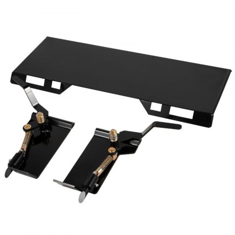Skid Steer Attachment Quick Attach Plate HeavyDuty Skidsteer Mount Adapter For Buckets Plows Forks 7