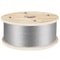 500ft 316 Stainless Steel Wire Rope 316 Inch Steel Wire Cable With 1x19 Strands 4700lbs Breaking St 1