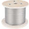 500FT T316 1x19 Marine Grade Steel Cable, 5/32" Wire Rope for Deck Railing Brackets, Handrail Stair & DIY Balustrade