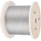 500FT T316 1x19 Marine Grade Steel Cable, 5/32" Wire Rope for Deck Railing Brackets, Handrail Stair & DIY Balustrade