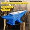66 lb Portable Rugged Cast Iron Anvil, Blacksmith Anvil with Round Horn & Stable Workbench Base for Forging & Metalwork