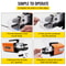 Mophorn AM10 Pneumatic Crimping Machine Air Powered Wire Terminal Crimper For Cables Up To 16mm 6