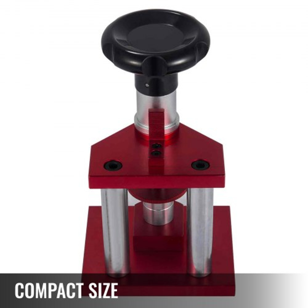 Watch Press Dies, Durable Watch Case Closer Machine, Crystal Bezel Press Tool for Watch Back Capper & Repair
