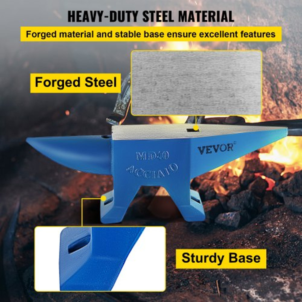 Single Horn Anvil Steel Anvil Blacksmith Tool Durable Forge Steel Tools And Equipment For Rugged Me 3