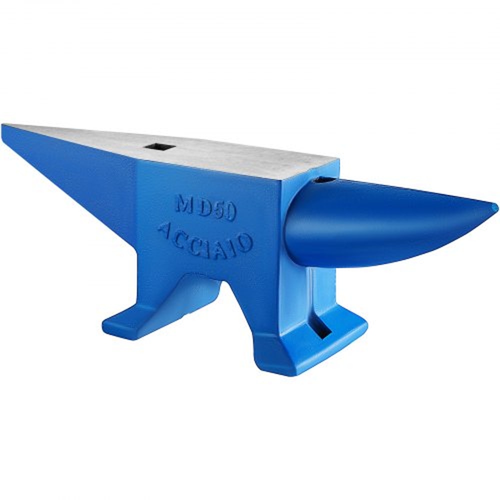 Single Horn Anvil Cast Steel Durable Blacksmith Anvil For Sale With Round Square Holes Rugged Forg 8
