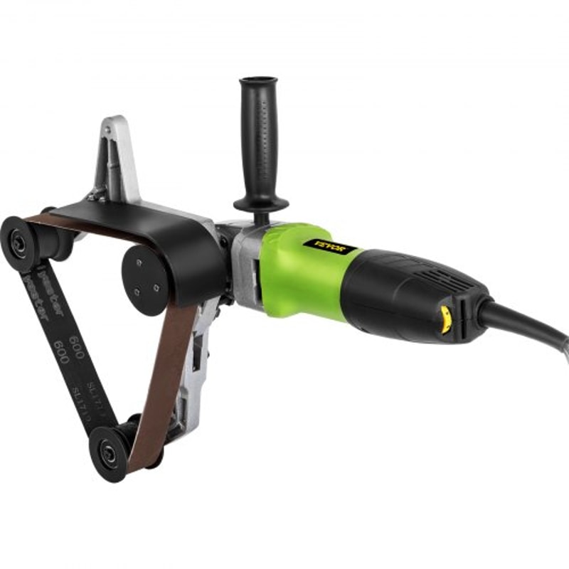 Professional Pipe Tube Polisher Sander Speed Adjustable Belt Grinder For Stainless Steel Burnishing 8