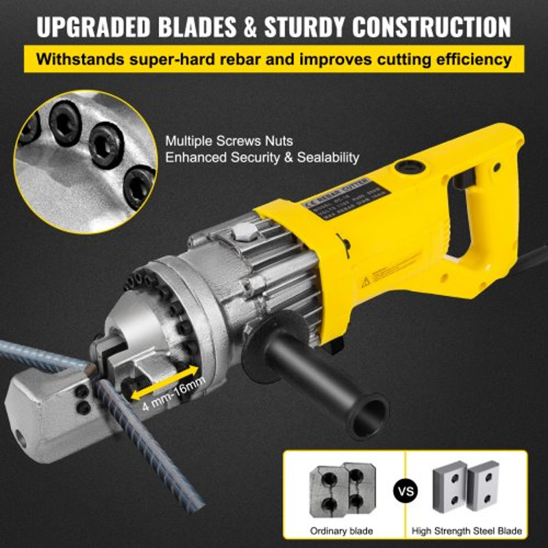 Electric Hydraulic Rebar Cutter Fast Rebar Cut Portable  Durable Steel Cutting Machine 5