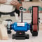 Belt Sander And Disc Sander Combo Bench Grinder With Durable Steel Base LED Light Power For Worksh 1