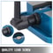 Heavy Duty Milling Vise, High Precision Bench Clamp Vise with 360° Swiveling Base for CNC Milling & Drilling Machines