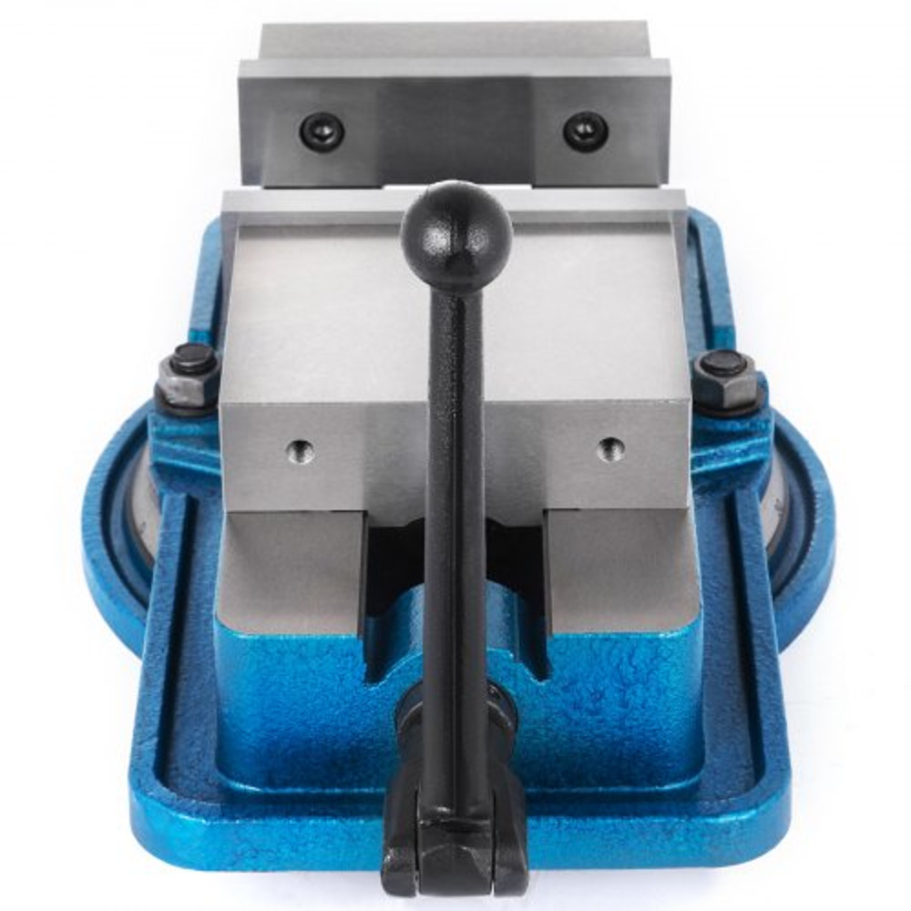 Heavy Duty Milling Vise, High Precision Bench Clamp Vise with 360° Swiveling Base for CNC Milling & Drilling Machines