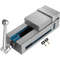 Premium Milling Machine Vise HeavyDuty Bench Clamp Vise With Clamping ForceNodular Cast Iron Constr 0