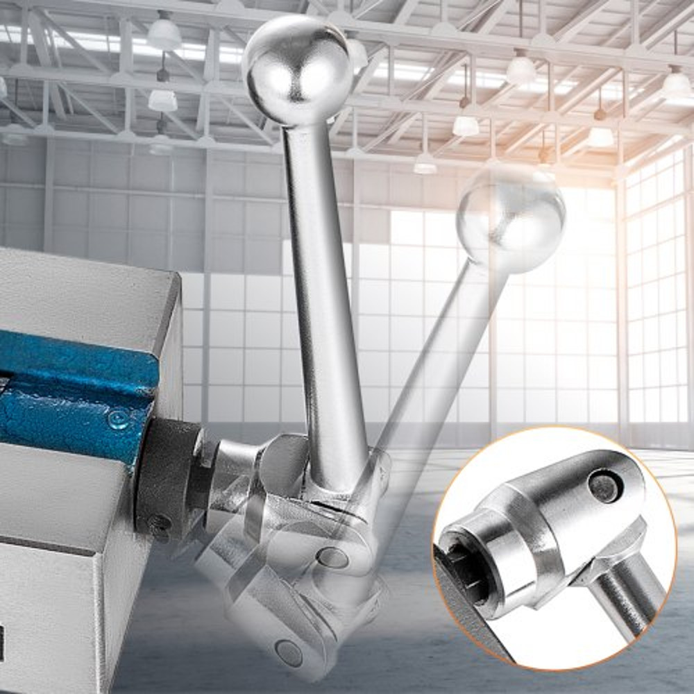 Premium Milling Machine Vise HeavyDuty Bench Clamp Vise With Clamping ForceNodular Cast Iron Constr 5