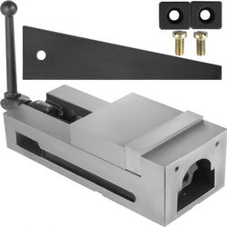 precision milling vise, bench clamp vise made of nodular cast iron, flat clamp mill vise for drilling machine & accuracy