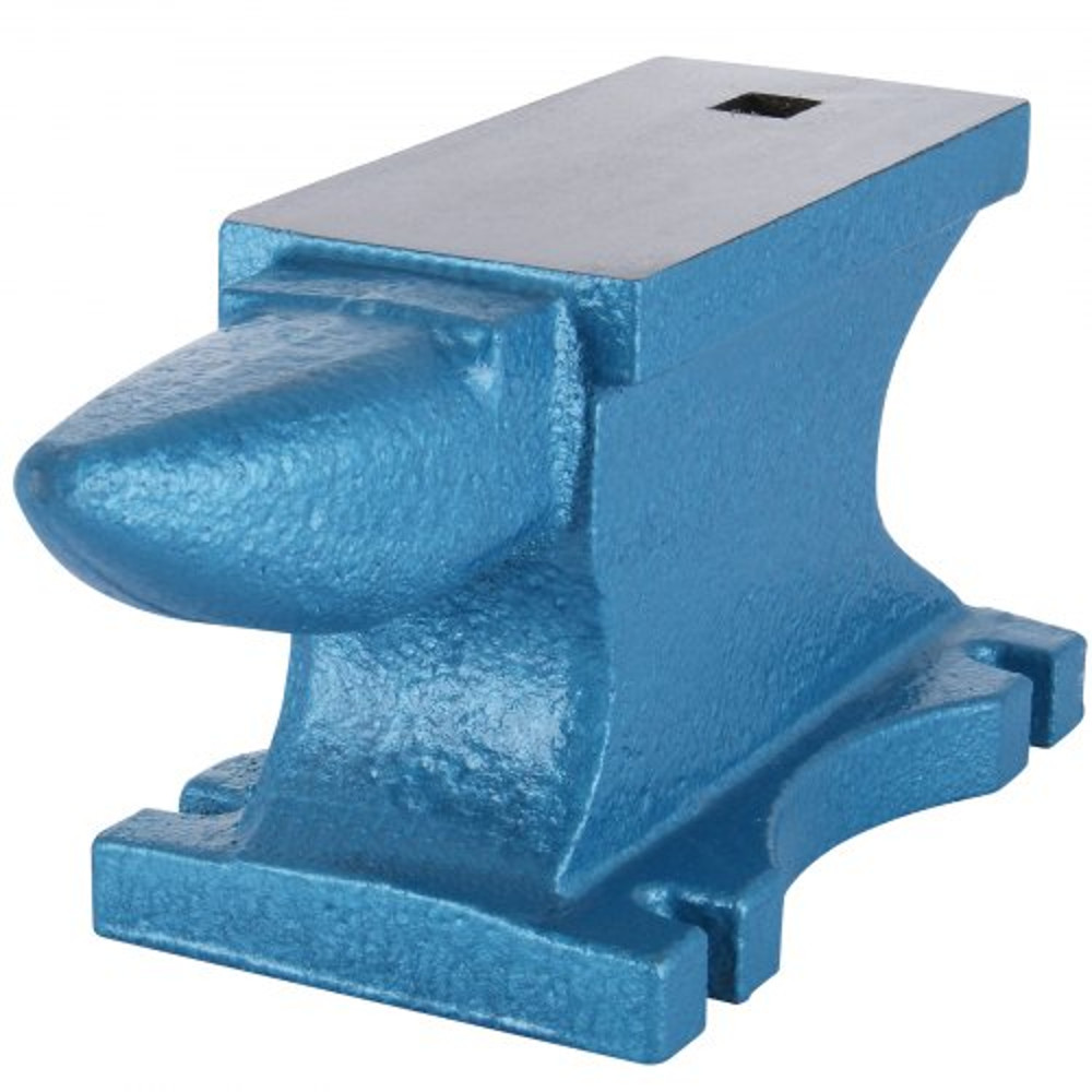 Single Horn Anvil Cast Iron Blacksmith Tool Rugged Round Horn Anvil For Forge Tools And Equipment M 0