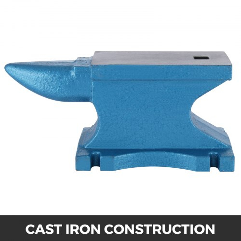 Single Horn Anvil Cast Iron Blacksmith Tool Rugged Round Horn Anvil For Forge Tools And Equipment M 2